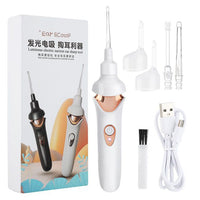 Electric Ear Wax Cleaner with LED Light - Ear Cleaning Tool - Golonzo -                                                                             