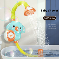 Electric Elephant Shower Toys - Kids Bath Spray Faucet - Golonzo -                                                                             