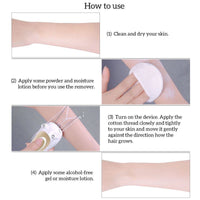 Electric Epilator Facial - Hair - Body For Beauty - Golonzo -                                                                             