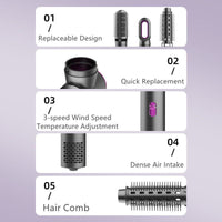 Electric Hair Dryer - Heating Hair Fast Drying - Golonzo -                                                                             