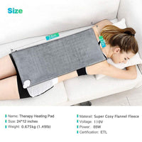 Electric Heating Pad For Back Pain - Golonzo -                                                                             