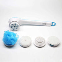 Electric Shower Massage Bath Brush 5 in 1 Handheld Spin SPA Cleaning Brush - Golonzo -                                                                             