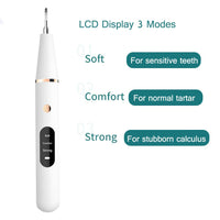 Electric Sonic Dental Calculus Scaler For Oral Teeth Tartar Remover - Golonzo -                                                                             