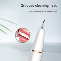 Electric Sonic Dental Calculus Scaler For Oral Teeth Tartar Remover - Golonzo -                                                                             