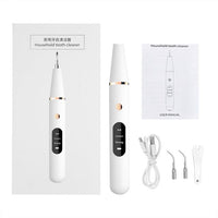 Electric Sonic Dental Calculus Scaler For Oral Teeth Tartar Remover - Golonzo -                                                                             