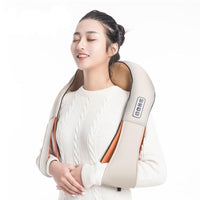 Electrical Infrared 4D Back Massager - U Shape Back Neck Shoulder Body Massager Infrared Heated - Golonzo -                                                                             