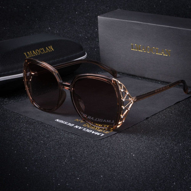 Elegant Polarized Sunglasses - Ladies Gradient Sunglasses - Golonzo -                                                                             