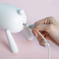 Elk Deer Rotary Night Light Tail USB Lamp - Golonzo -                                                                             