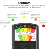 Emf Detector For Ghost Hunting - Golonzo -                                                                             