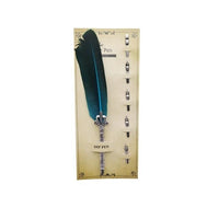 English Feather Pen Writing Stationery set Gift Box - Golonzo -                                                                             