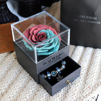 Eternal Flower Gift Box Jewellery Box - Golonzo -                                                                             