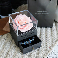 Eternal Flower Gift Box Jewellery Box - Golonzo -                                                                             