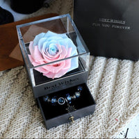 Eternal Flower Gift Box Jewellery Box - Golonzo -                                                                             