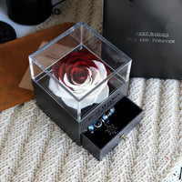 Eternal Flower Gift Box Jewellery Box - Golonzo -                                                                             