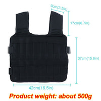 Exercise Vests - Loading Weight Fitness Suit - Golonzo -                                                                             
