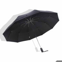Extra Large Auto Umbrella - Business Gentleman Style - Golonzo -                                                                             
