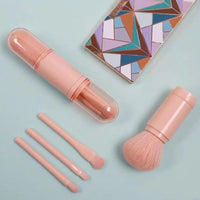 Eyeshadow Brush Lip Portable Face Makeup Brushes Set - Golonzo -                                                                             