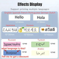 Ezlables- Portable Label Printer - Golonzo -                                                                             