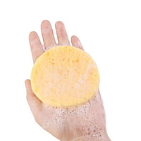 Face Round Makeup Remover Compressed Facial Sponge (5 PCS) - Golonzo -                                                                             
