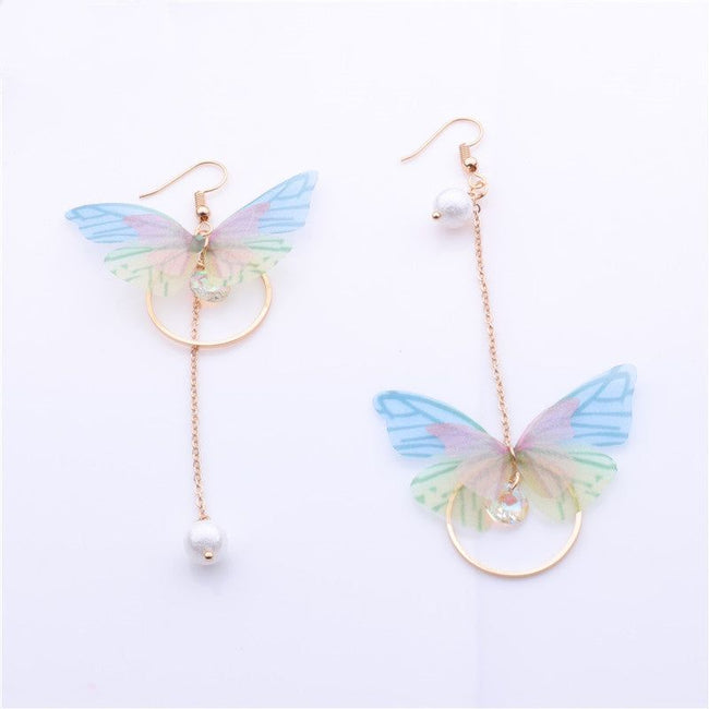 Fairy-tales Butterfly Earrings - Golonzo -                                                                             