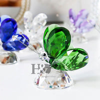 Fantasy Elegant Crystal Butterfly Figurines - Golonzo -                                                                             