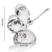 Fantasy Elegant Crystal Butterfly Figurines - Golonzo -                                                                             