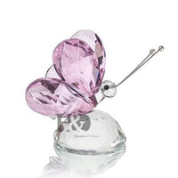 Fantasy Elegant Crystal Butterfly Figurines - Golonzo -                                                                             