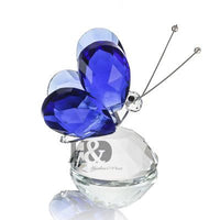 Fantasy Elegant Crystal Butterfly Figurines - Golonzo -                                                                             