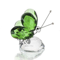 Fantasy Elegant Crystal Butterfly Figurines - Golonzo -                                                                             