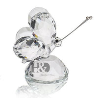 Fantasy Elegant Crystal Butterfly Figurines - Golonzo -                                                                             