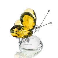 Fantasy Elegant Crystal Butterfly Figurines - Golonzo -                                                                             