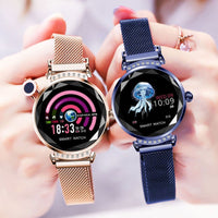 Fashion 3D Diamond Glass Women Smartwatch - Golonzo -                                                                             