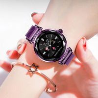 Fashion 3D Diamond Glass Women Smartwatch - Golonzo -                                                                             