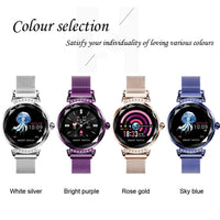 Fashion 3D Diamond Glass Women Smartwatch - Golonzo -                                                                             