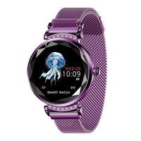 Fashion 3D Diamond Glass Women Smartwatch - Golonzo -                                                                             