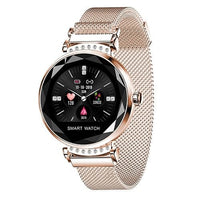 Fashion 3D Diamond Glass Women Smartwatch - Golonzo -                                                                             