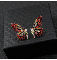 Fashion Cute Butterfly Earrings - Jewelry Errings - Golonzo -                                                                             