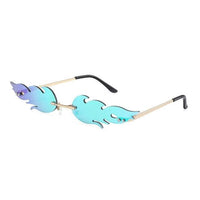Fashion Fire Flame Sunglasses - Golonzo -                                                                             