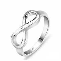 Fashion Infinity Ring Eternity Ring Charms Endless Love Symbol Jewelry For Women - Golonzo -                                                                             