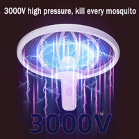Foldable Electric Mosquito Zapper USB Rechargeable - Golonzo -                                                                             