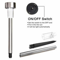 10 PCS Led Solar Path/Garden Light - Golonzo -                                                                             