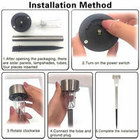 10 PCS Led Solar Path/Garden Light - Golonzo -                                                                             