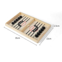 Hockey Table Sling Puck Board Games - Golonzo -                                                                             