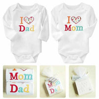 2PCS/LOT Newborn Baby Cloth Long Sleeve Cotton - Girls Boys Baby Rompers - Golonzo -                                                                             