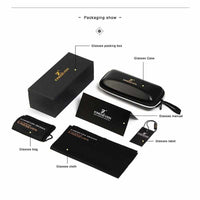 Men Vintage Aluminum HD Polarized Sunglasses - Classic Sunglasses Coating Lens - Golonzo -                                                                             