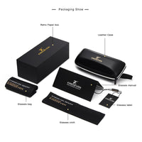 Natural Wooden Polarized Sunglasses - Golonzo -                                                                             