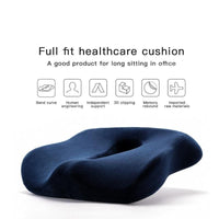 Orthopedic 100% Memory Non Slip Foam Premium Comfort Seat Cushion - Golonzo -                                         Back & Lumbar Support Cushions                                    