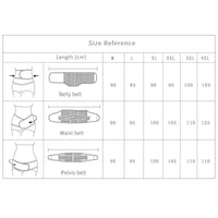 3in1 Belly/Abdomen/Pelvis Postpartum - Belt Body Recovery Shapewear - Golonzo -                                                                             