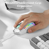 Predator RGB Gaming Mouse 8000 DPI Wired Optical with 11 Programmable Buttons-Mice & Trackballs-Golonzo