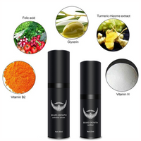 4 Pcs/Set Beard Growth Kit - Golonzo -                                                                             